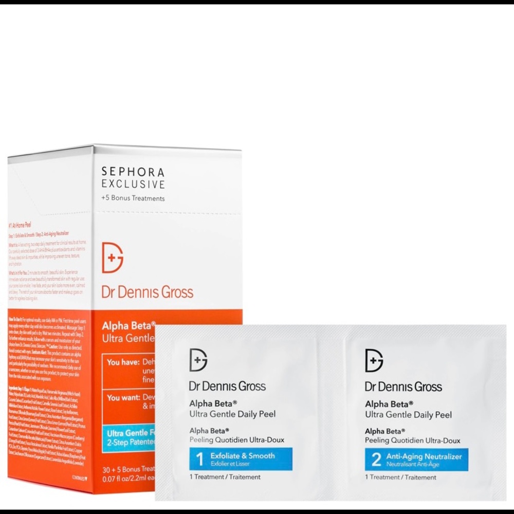 Bestselling Dr. Dennis Gross daily peel!!